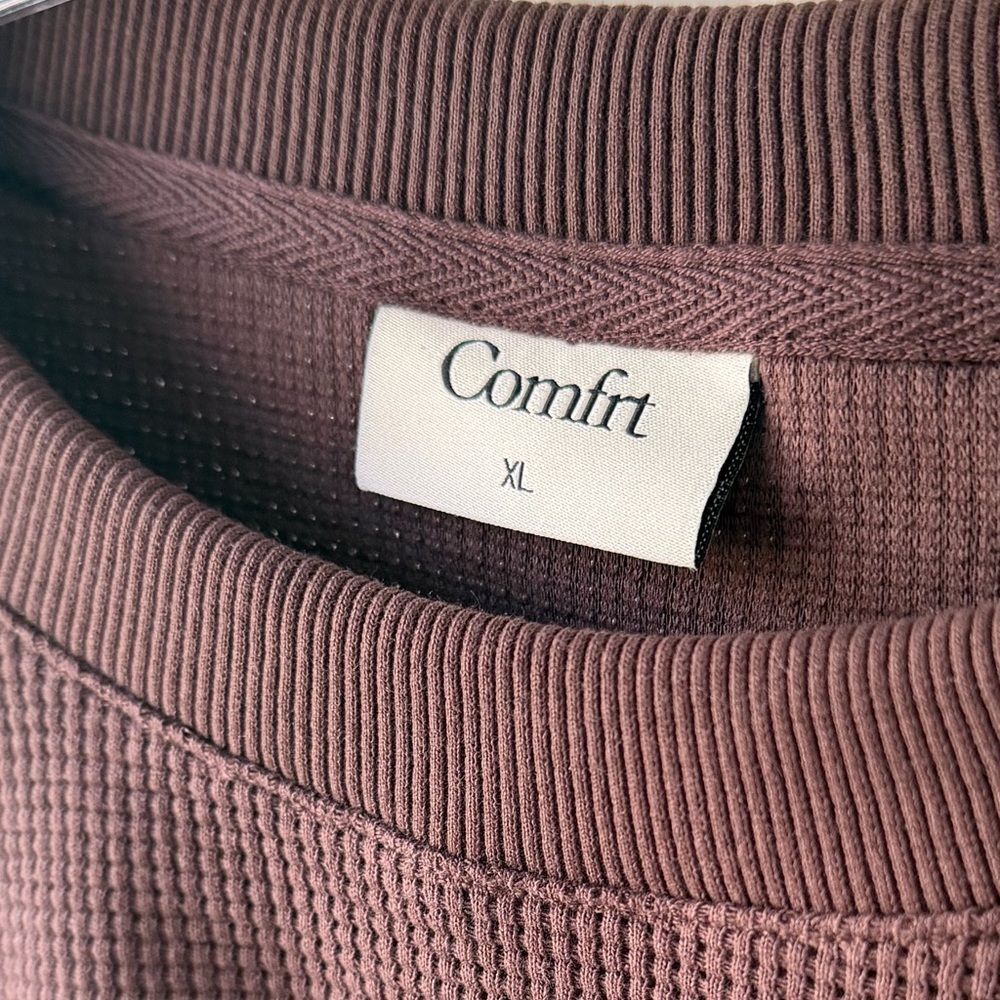 Comfrt Brown Waffle Lounge Set XL - Picture 8 of 10